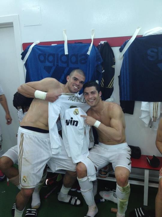 Pepe và Ronaldo